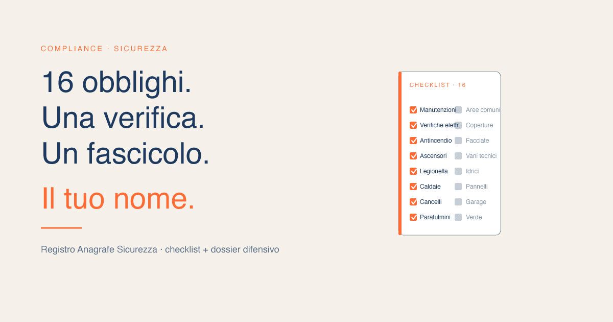 Registro Anagrafe Sicurezza (RAS)