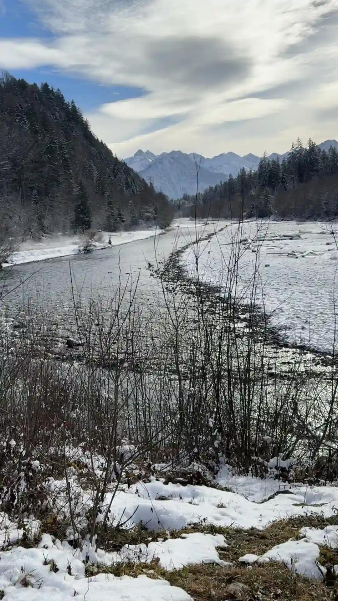 Winterwanderung in Fischen im Allgäu ❄️🐾 – Allgäu, Bayern, Germany