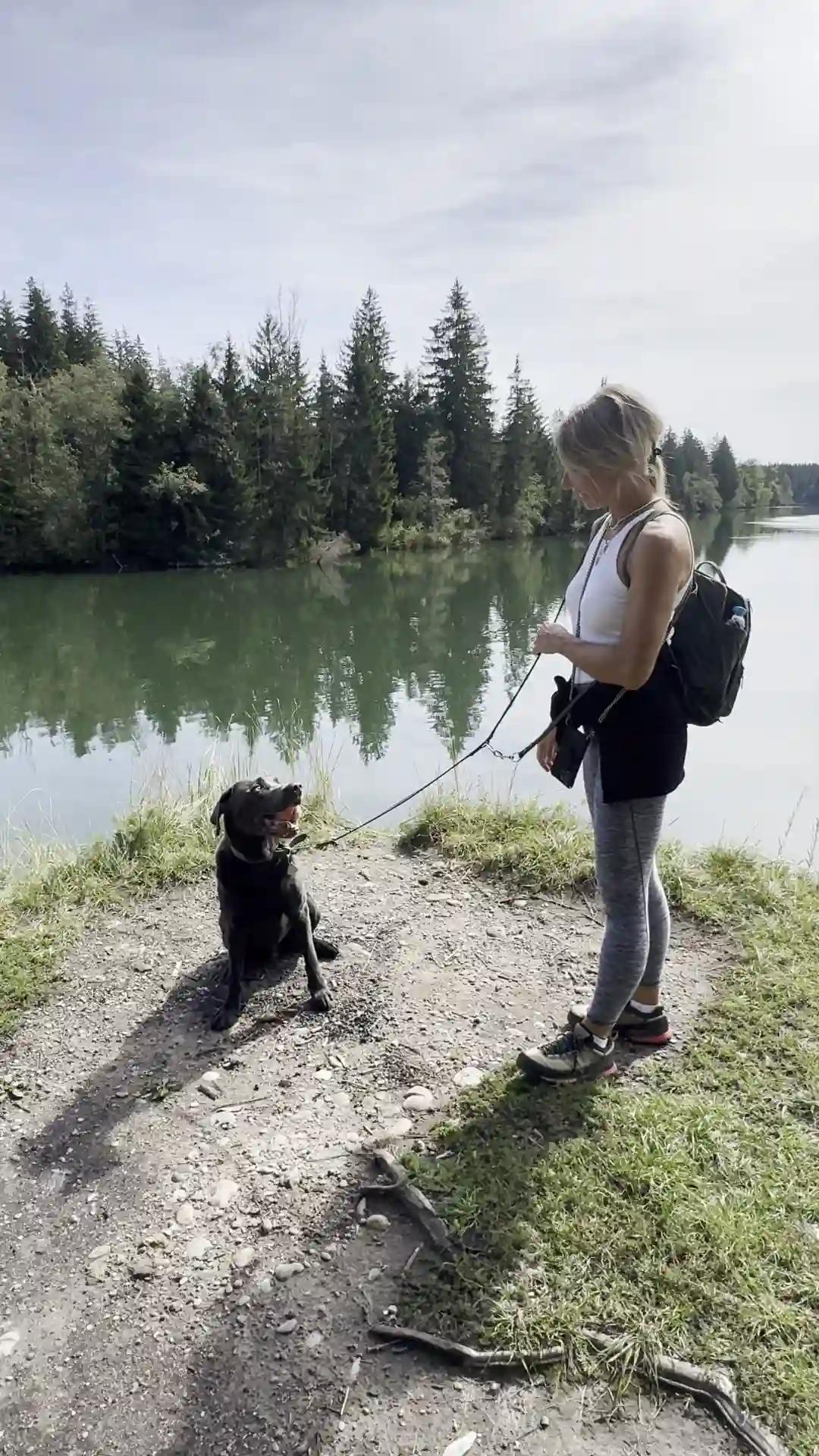 Große Runde in Kaufering – mit Lou an der Lechstaustufe 🐾🌊 – Landsberg am Lech, Bayern, Germany
