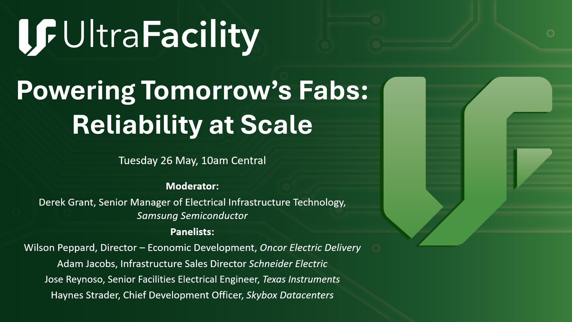 Webinar: Powering Tomorrow's Fabs - Reliability at Scale