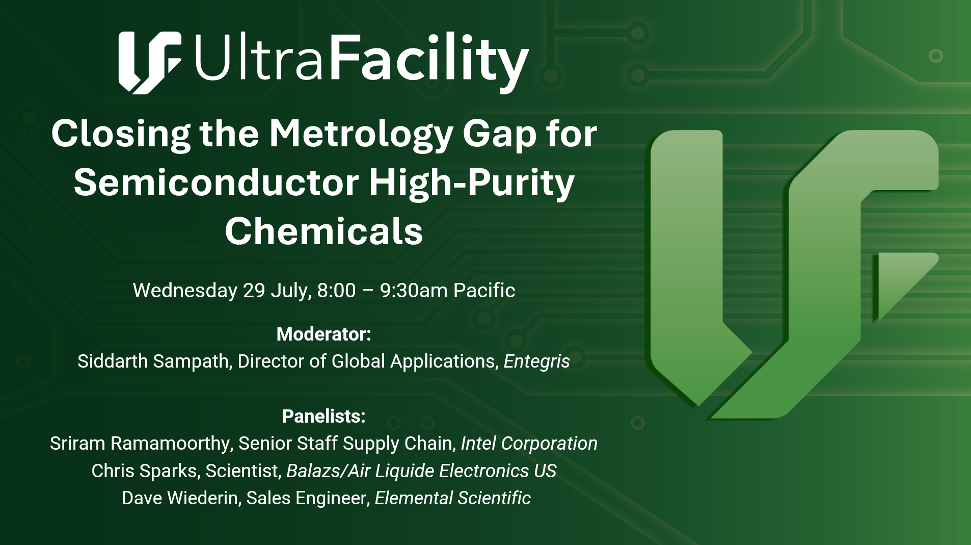 Webinar: Closing the Metrology Gap for Semiconductor High Purity Chemicals