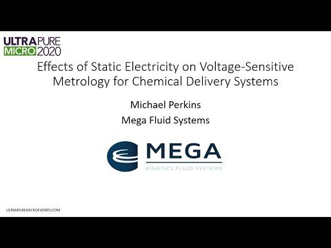 Effects of Static Electricity on Voltage-sensitive Metrology for Chemical Delivery Systems