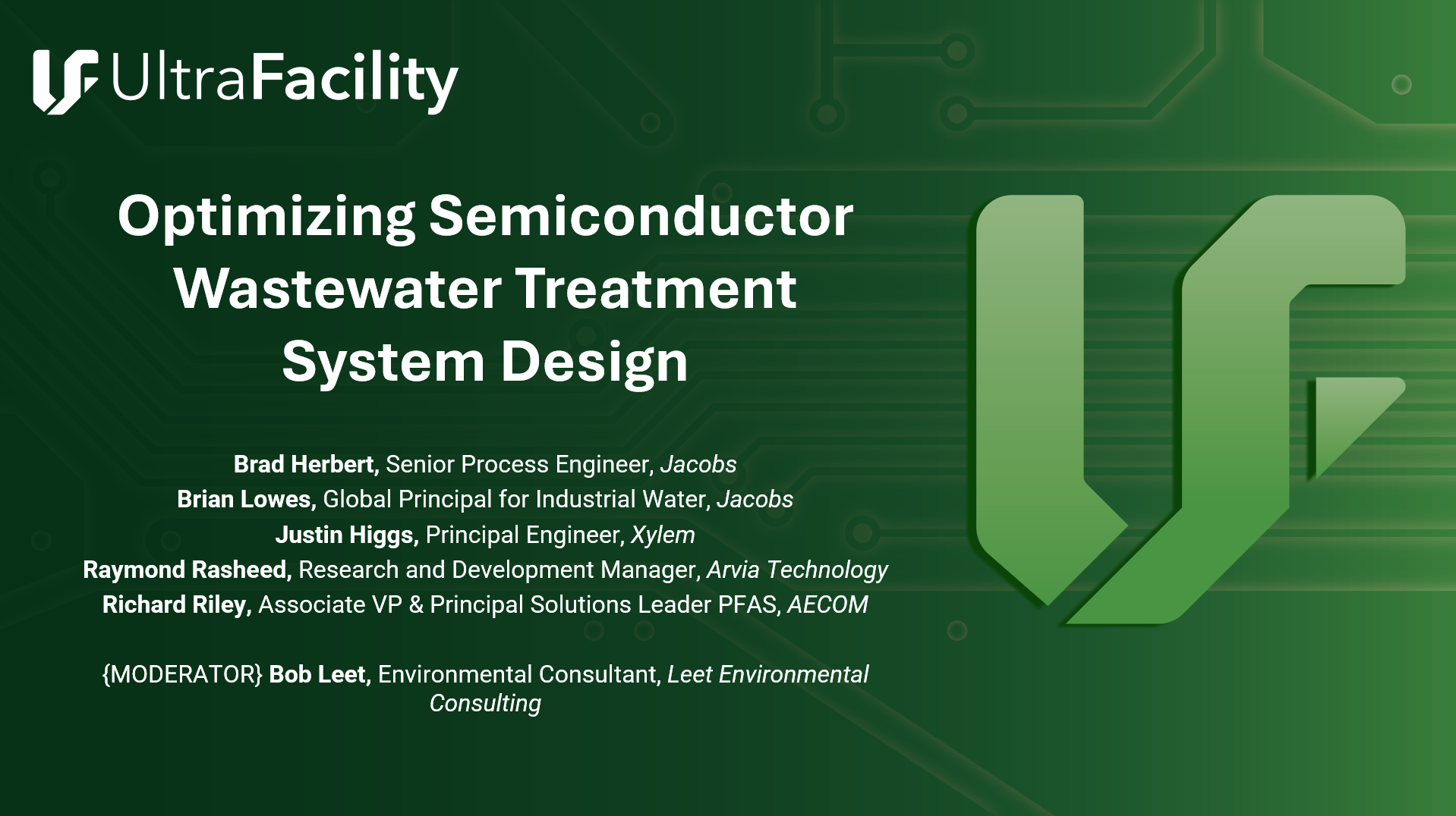 Optimizing Semiconductor Wastewater Treatment System Design Webinar