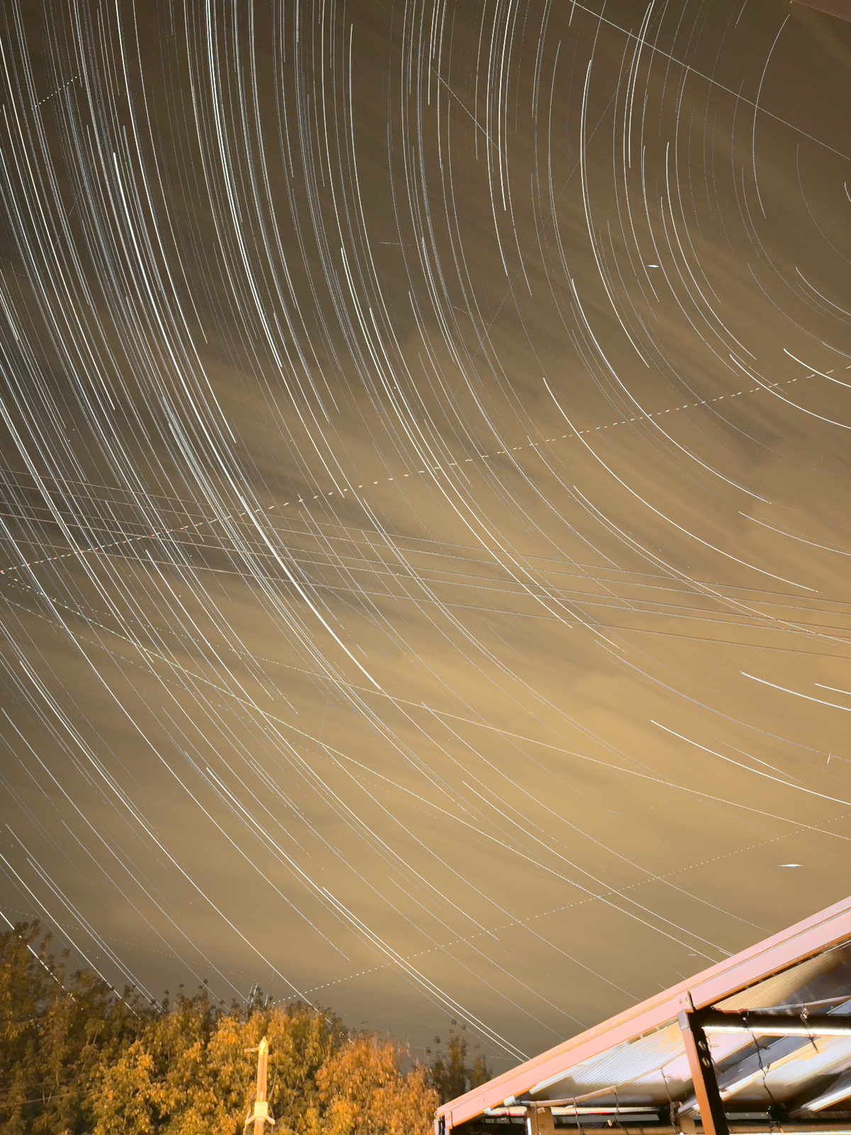 star trails