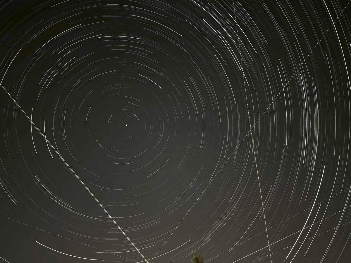 Star trails