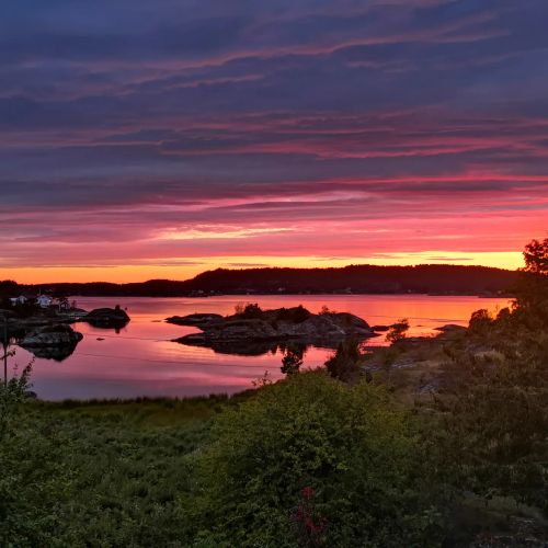 Høst skumring