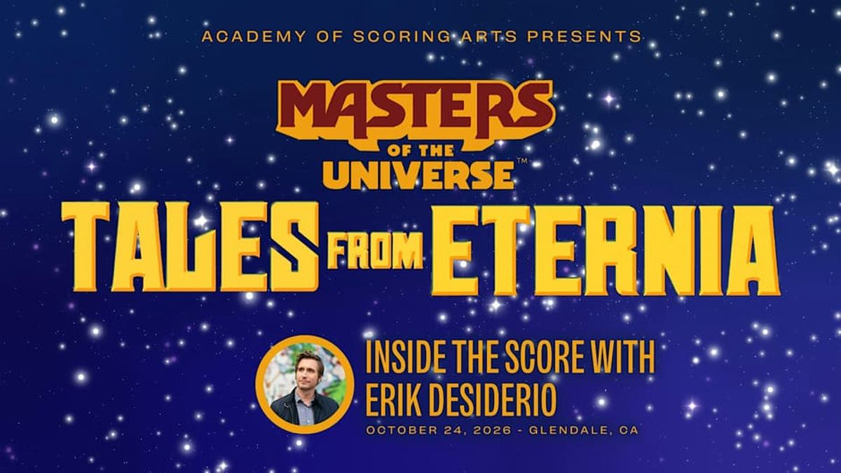 The Music of Masters of the Universe Tales from Eternia with Erik Desiderio