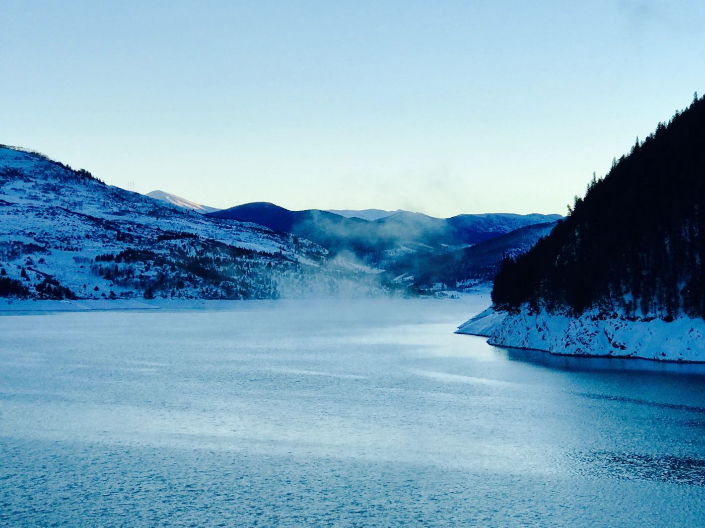 Reudi Reservoir Near Aspen, Colorado 