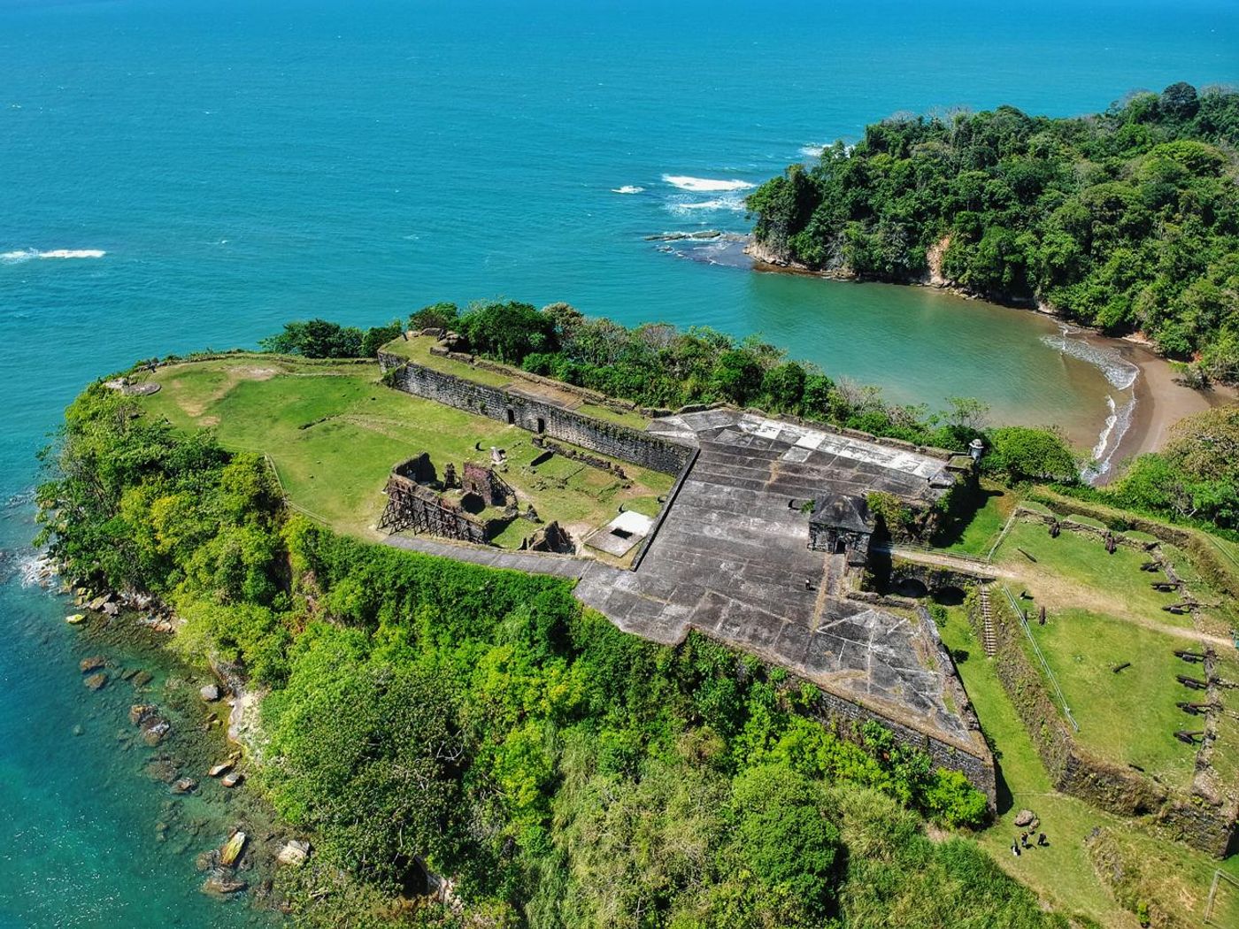 Historic Fort San Lorenzo on Panama's Caribbean coast.