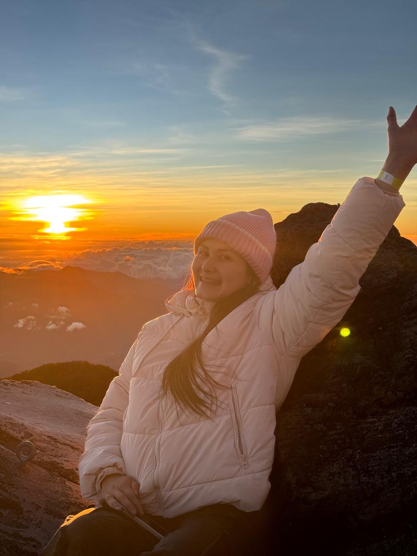 Traveler overlooking the mountains during a private Panama highlands experience.