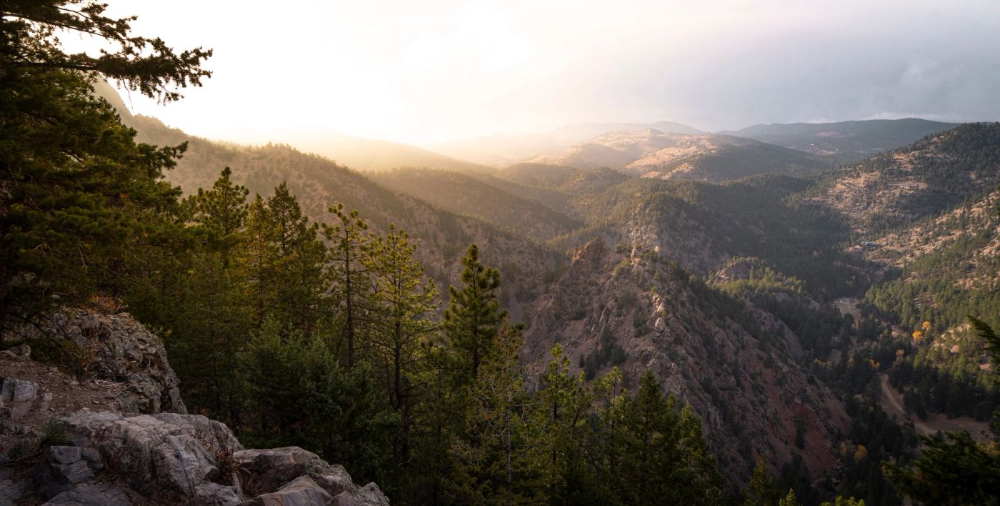 View from the Lookout Mountain area near Golden