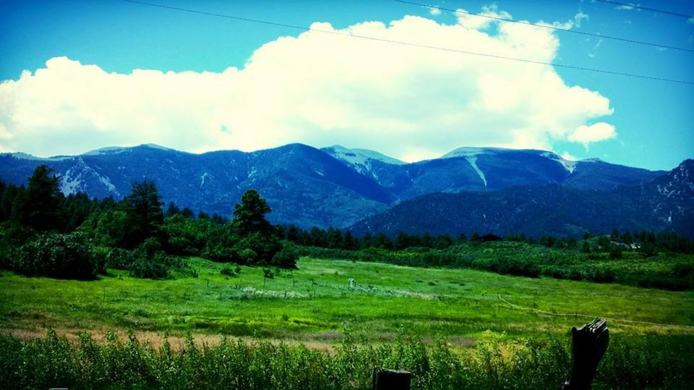 Southern Colorado mountain landscape near Rye, Colorado.