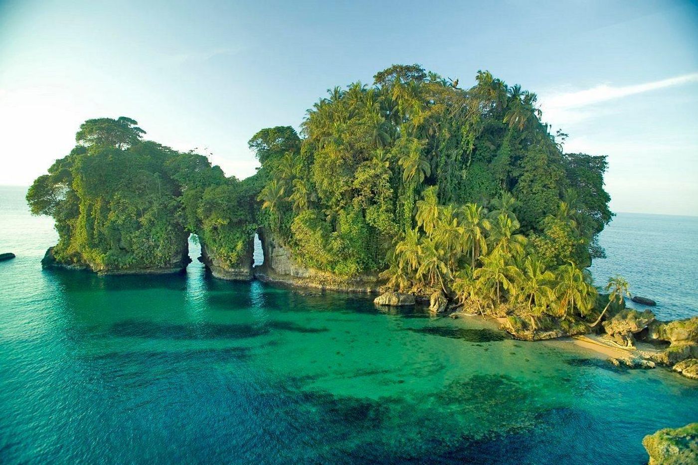 Dramatic tropical landscape during a private journey through Panama.