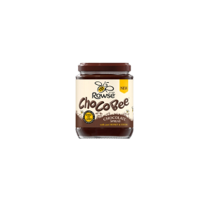 a jar of rowse choco bee chocolate spread