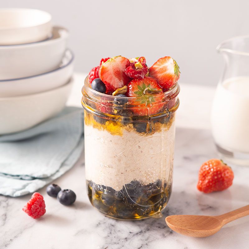 Berry Overnight Oats