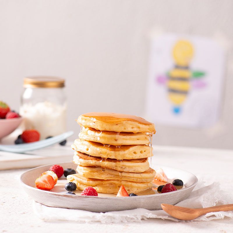 Rowse Honey and Yoghurt Pancakes