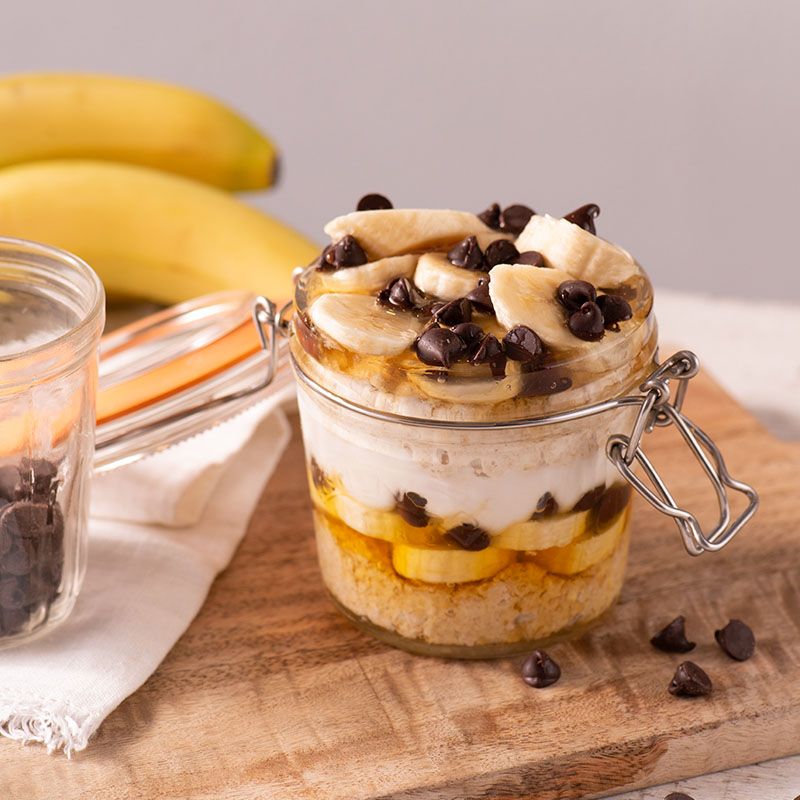 Banoffee Overnight Oats