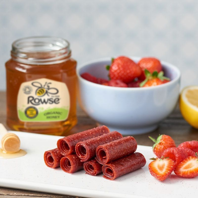 Organic fruit roll ups
