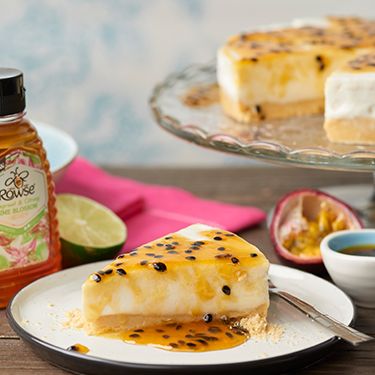 Honeyed tropical tart