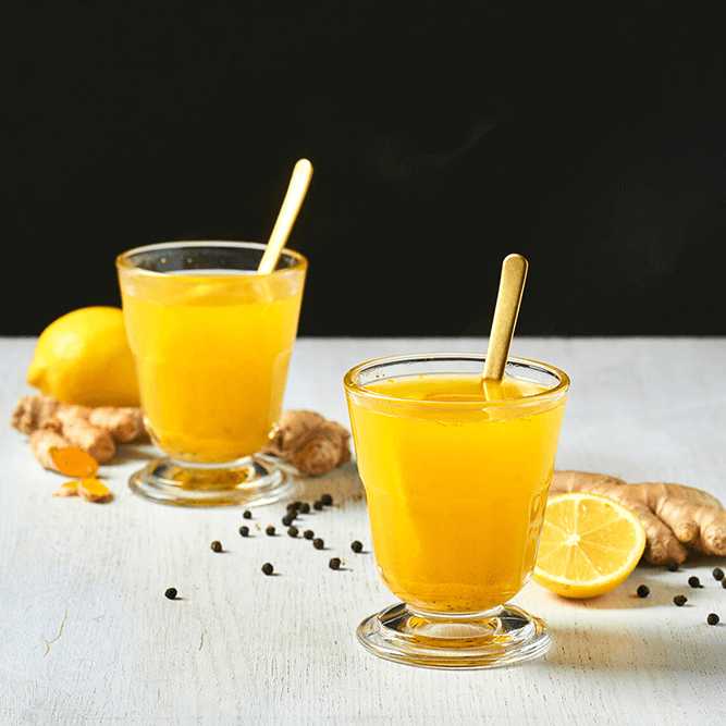 Re-energising elixir with Rowse Manuka Honey and lemon