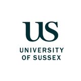 the university of sussex logo is on a white background .