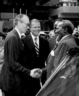 Archival photos from the IMF/WBG Annual Meetings, which were held in Nairobi, Kenya, in 1973
