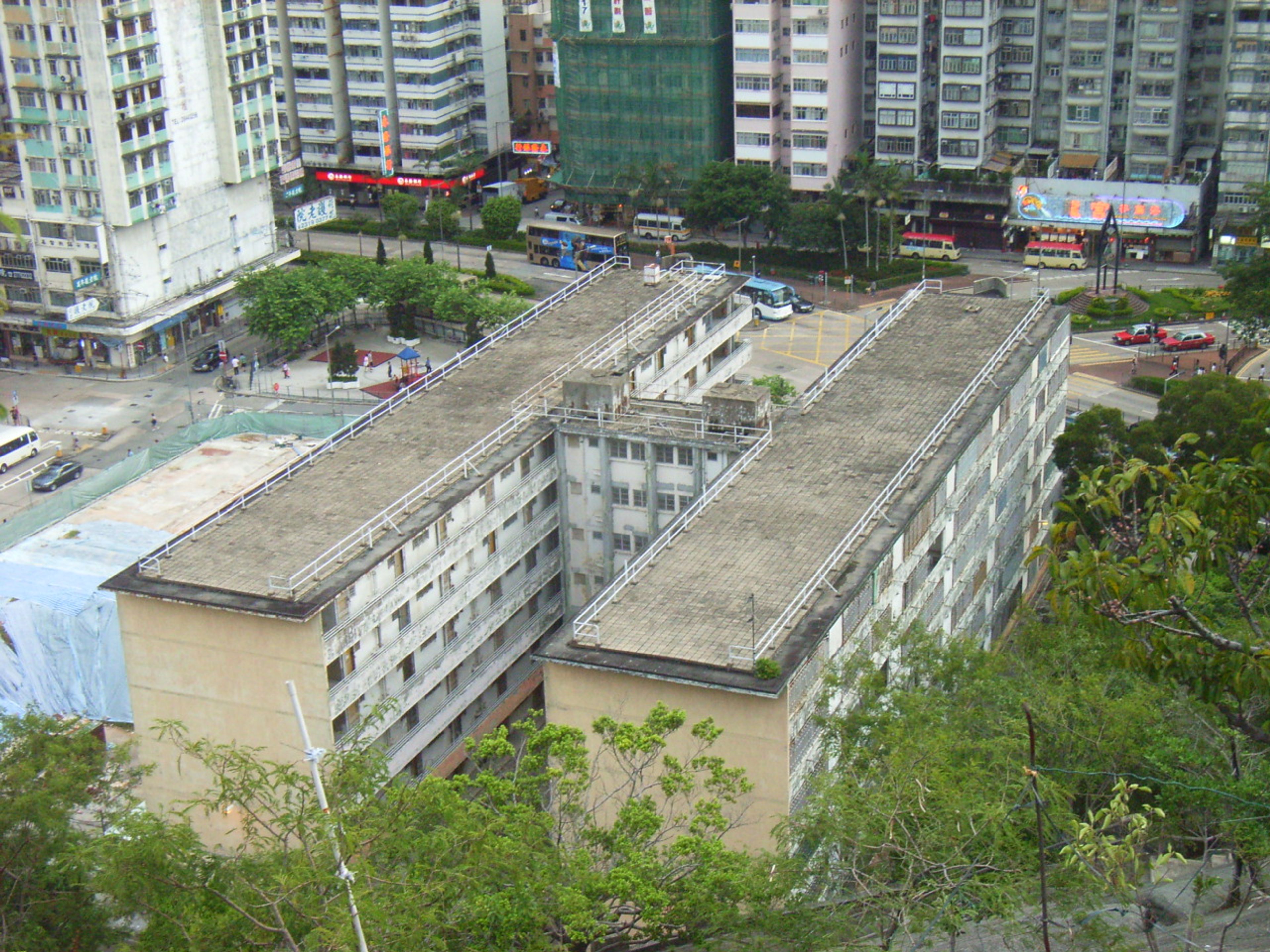 concrete buildings