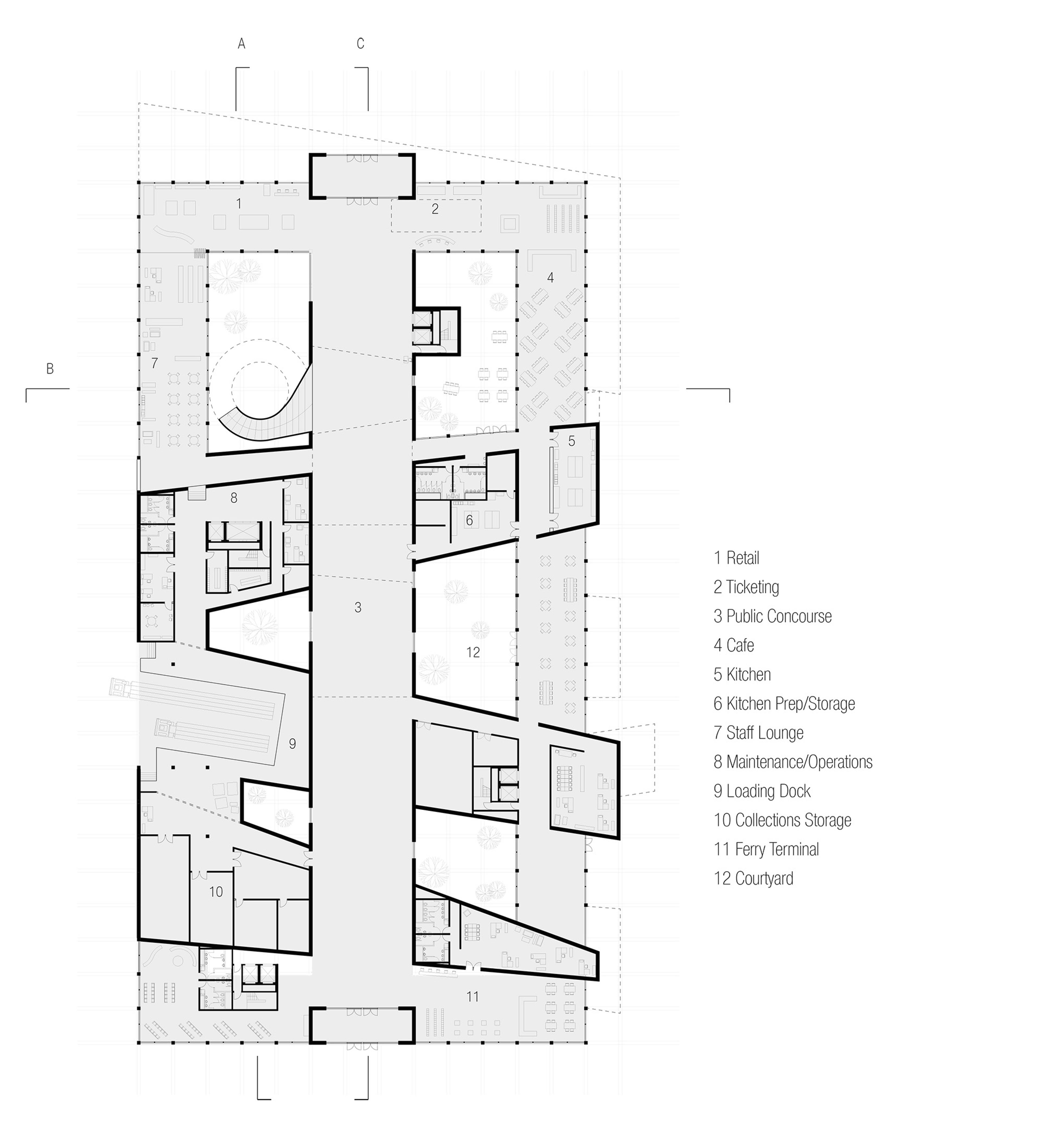 floor plan for helsinki guggenheim
