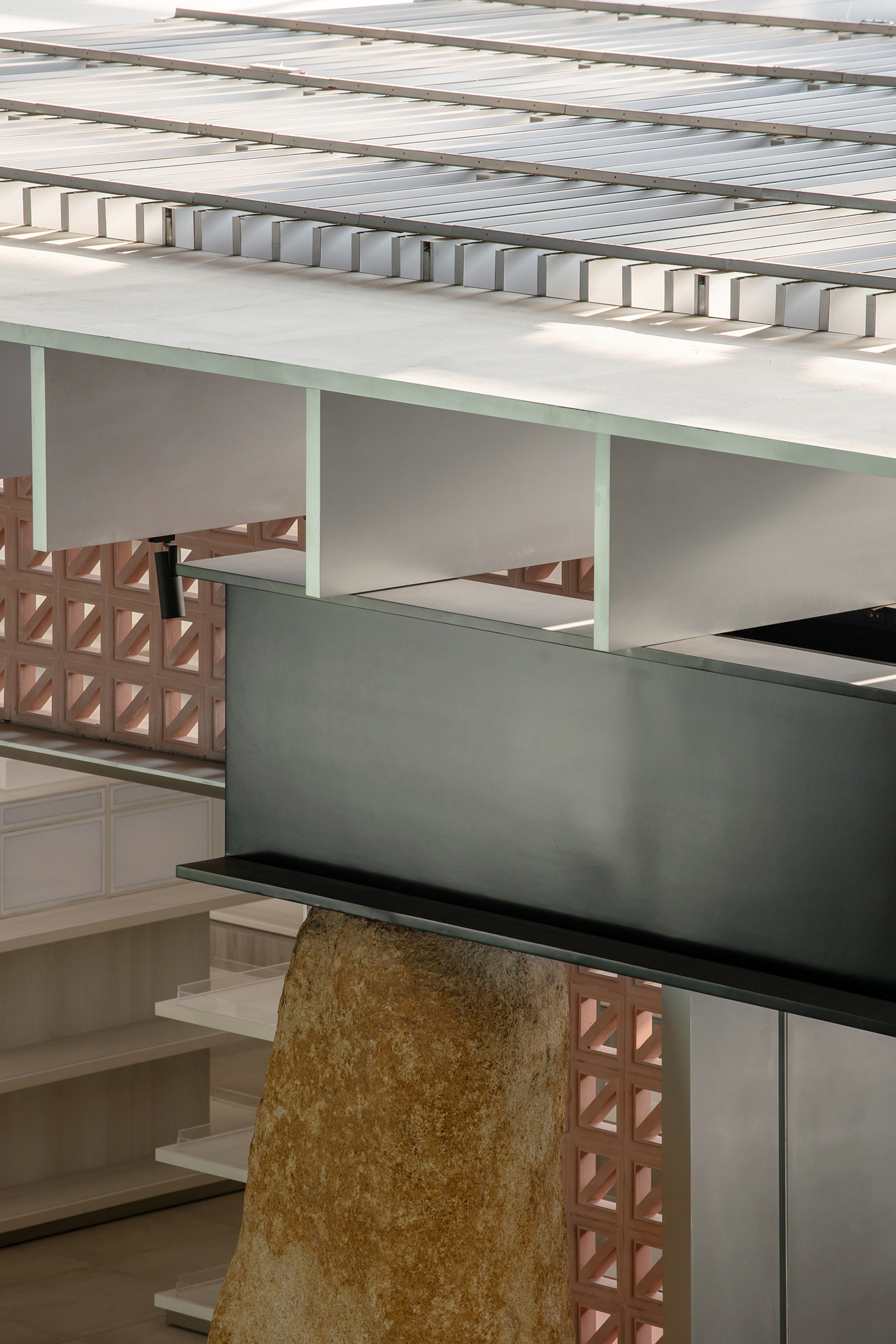 Duty Free Shopping Pavilion Close up