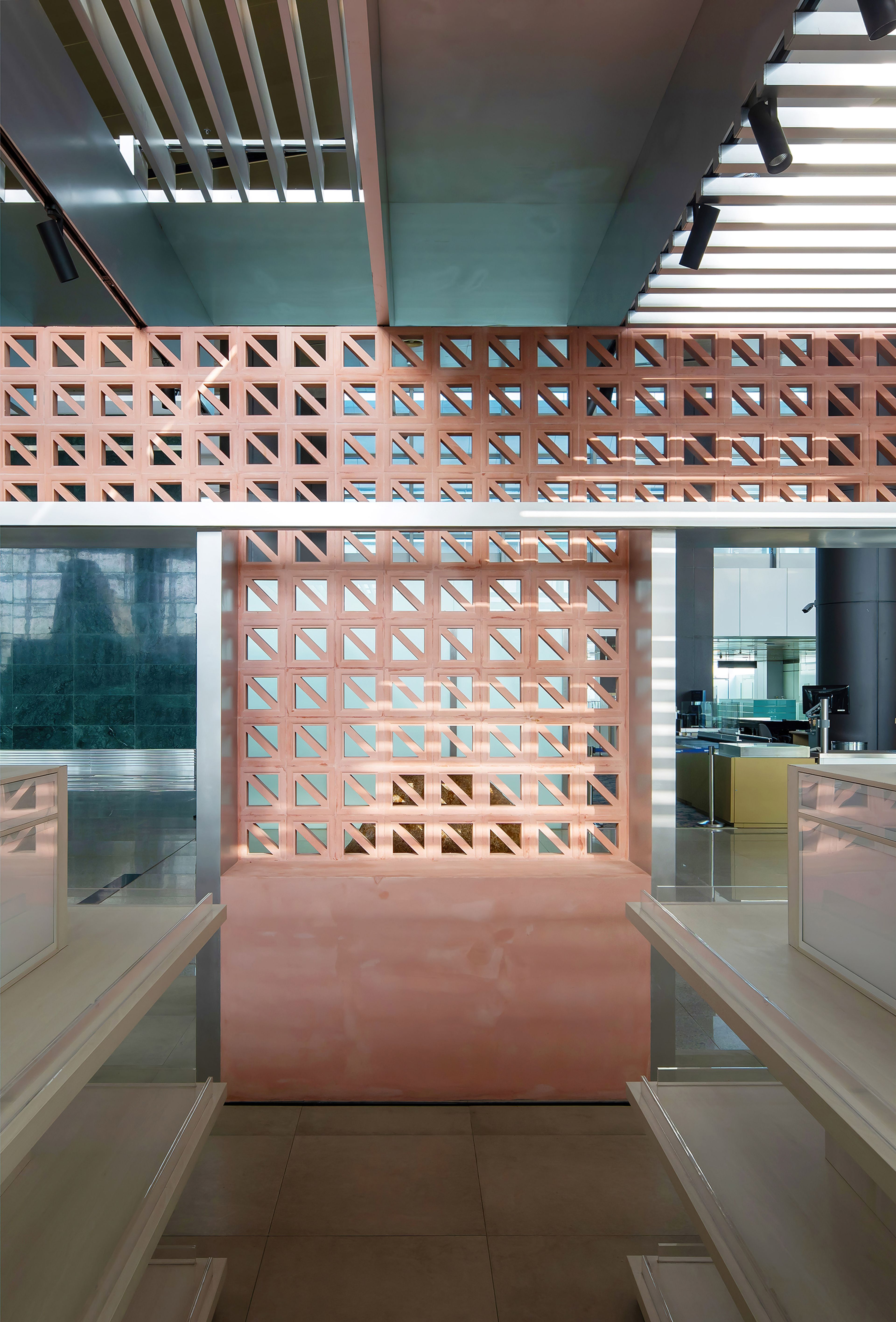 DFS Van Don Airport Pavilion Interior in Daylight