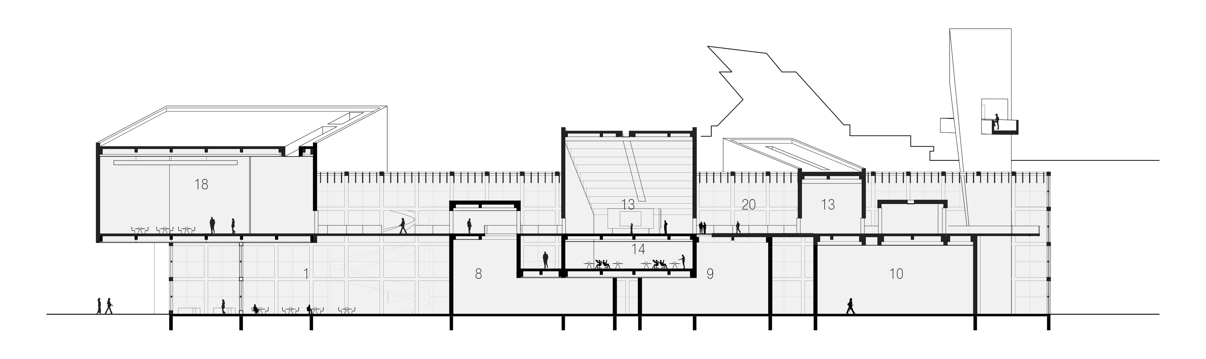 section for helsinki guggenheim