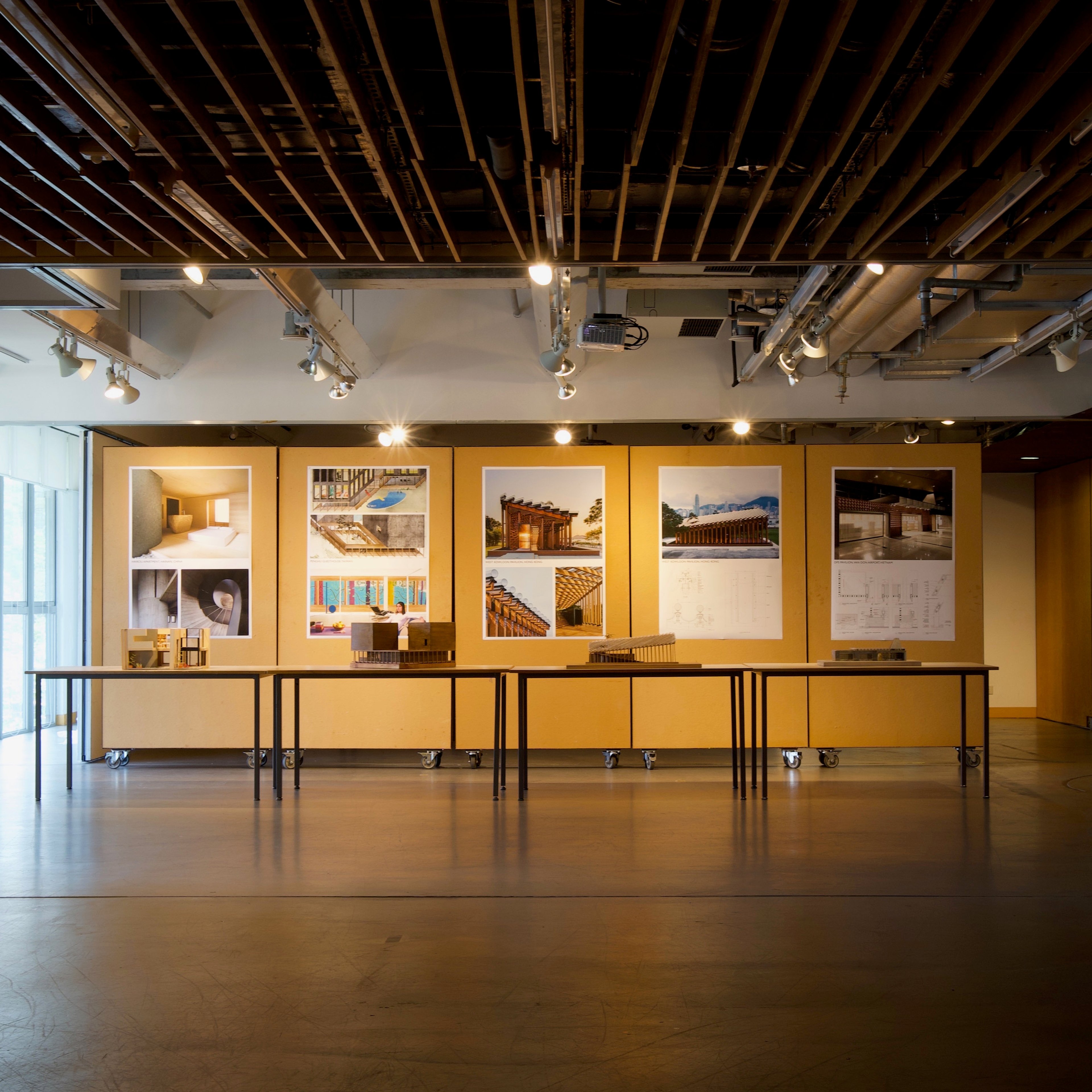 Architecture display in office environment