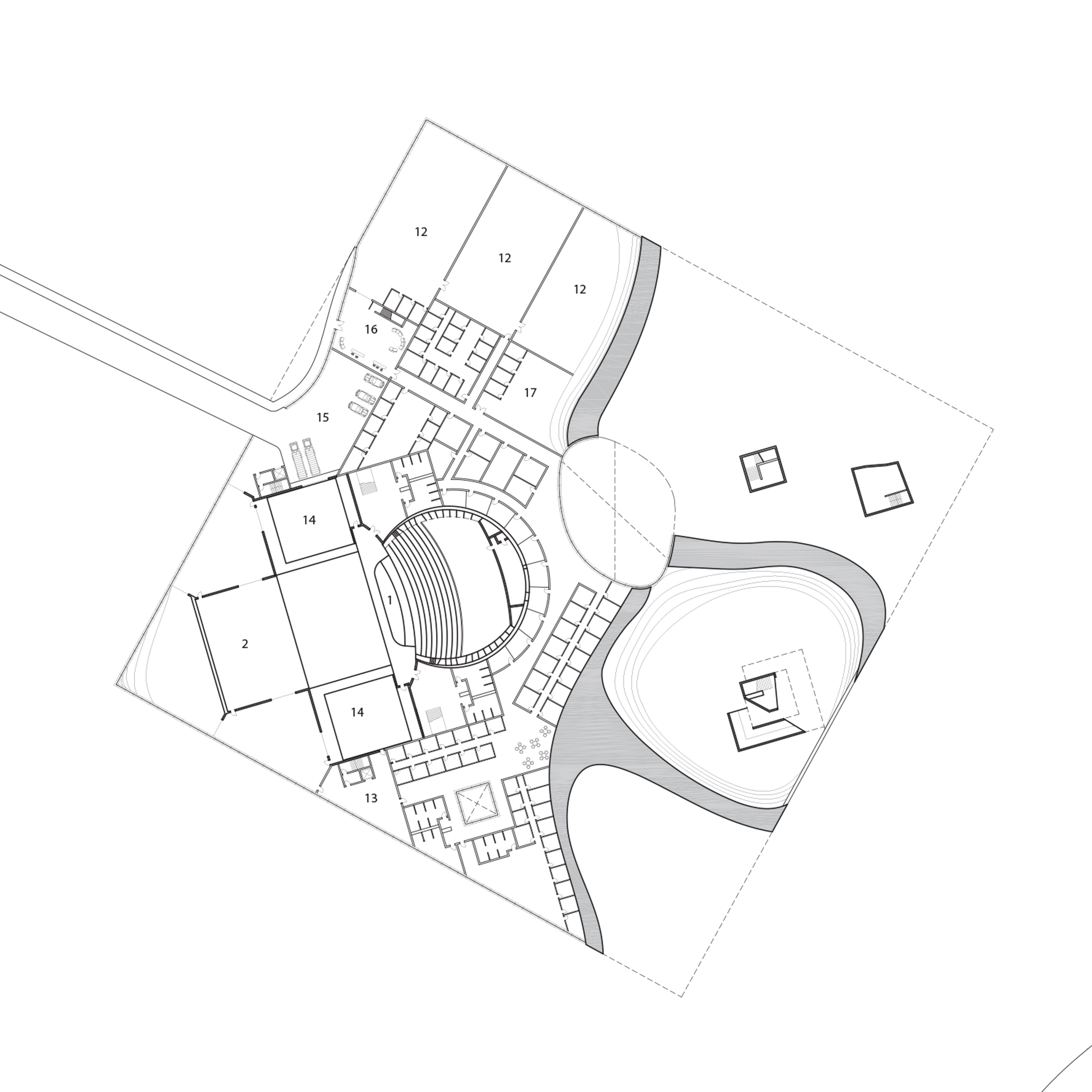 opera house floor plan