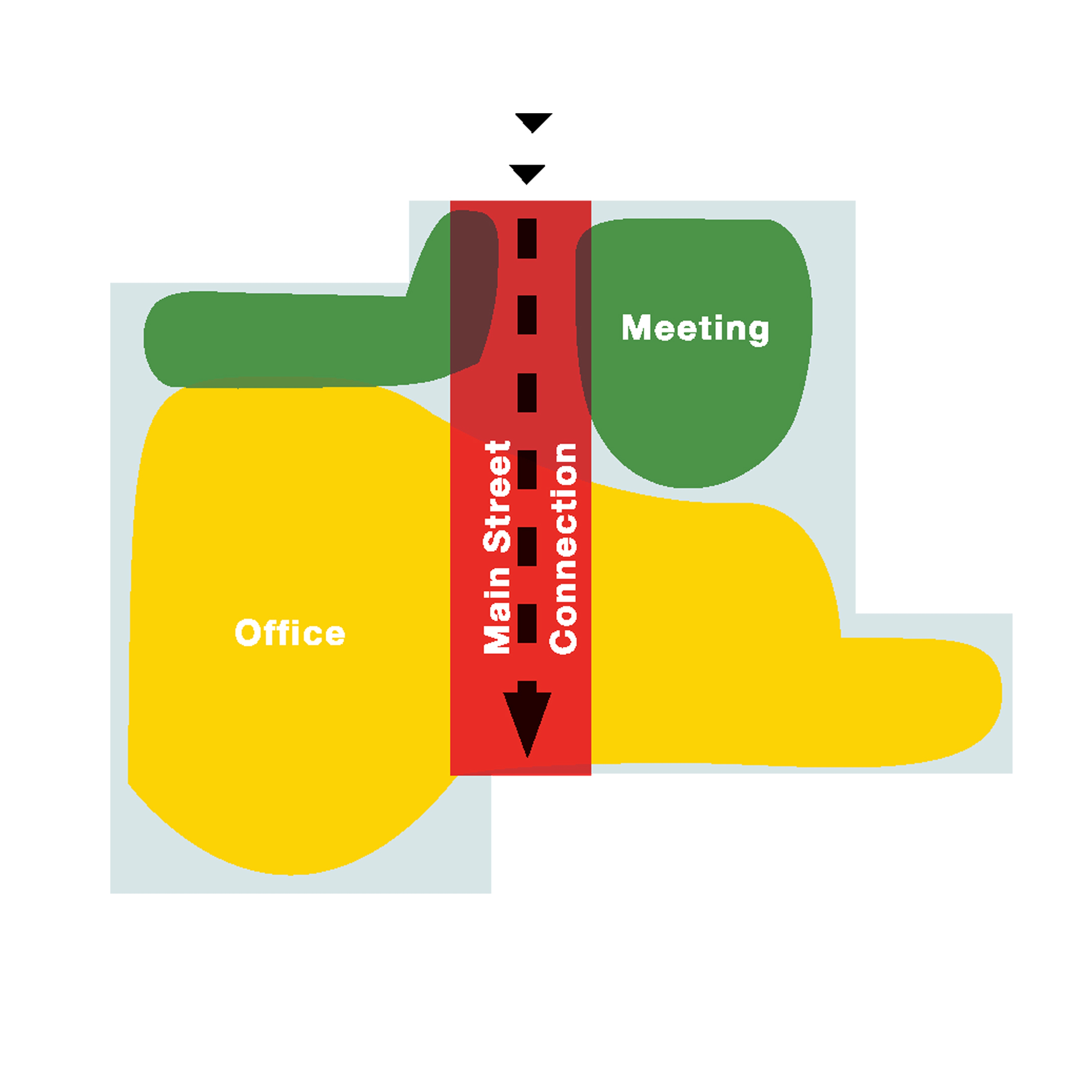 Office plan developmental diagrams