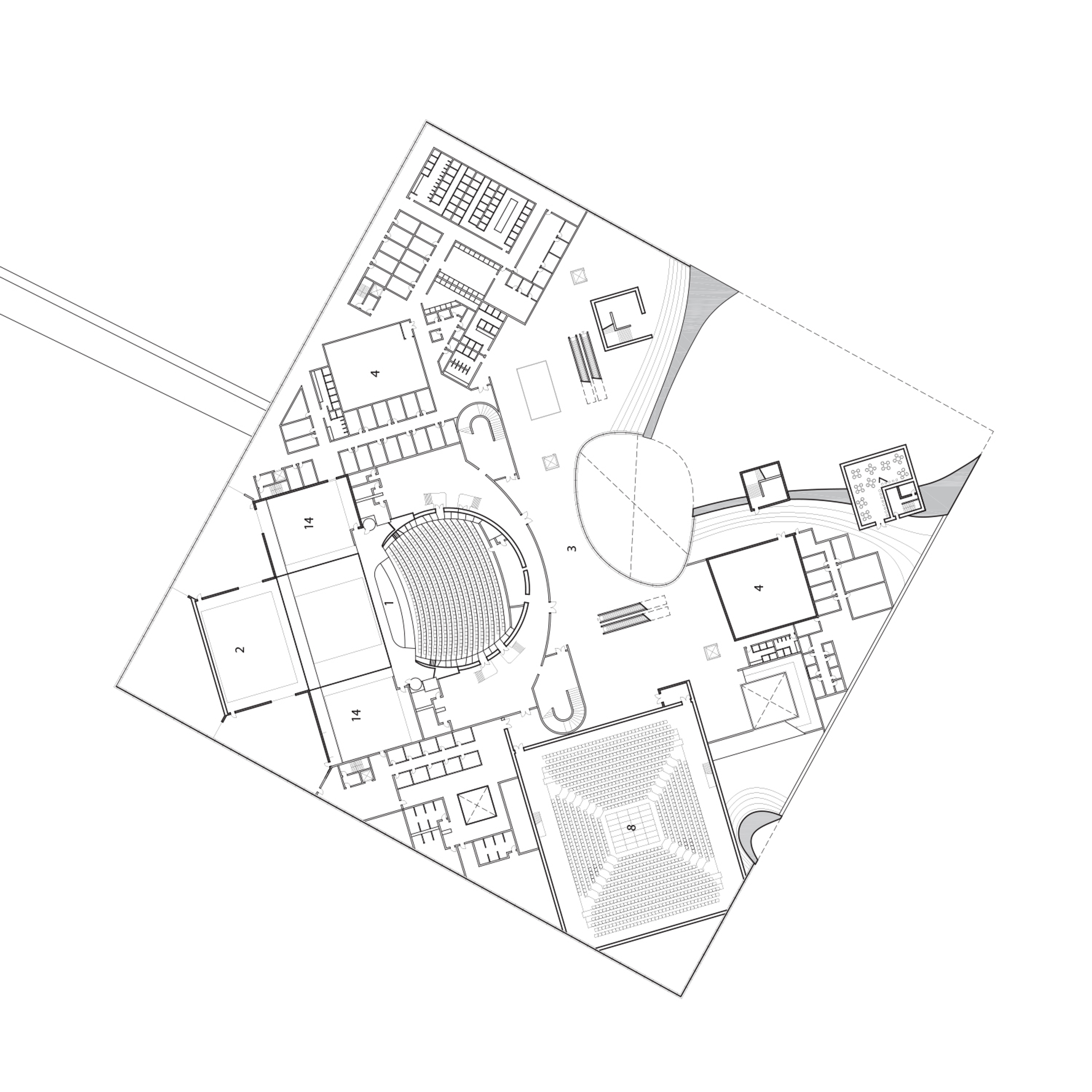 opera house floor plan