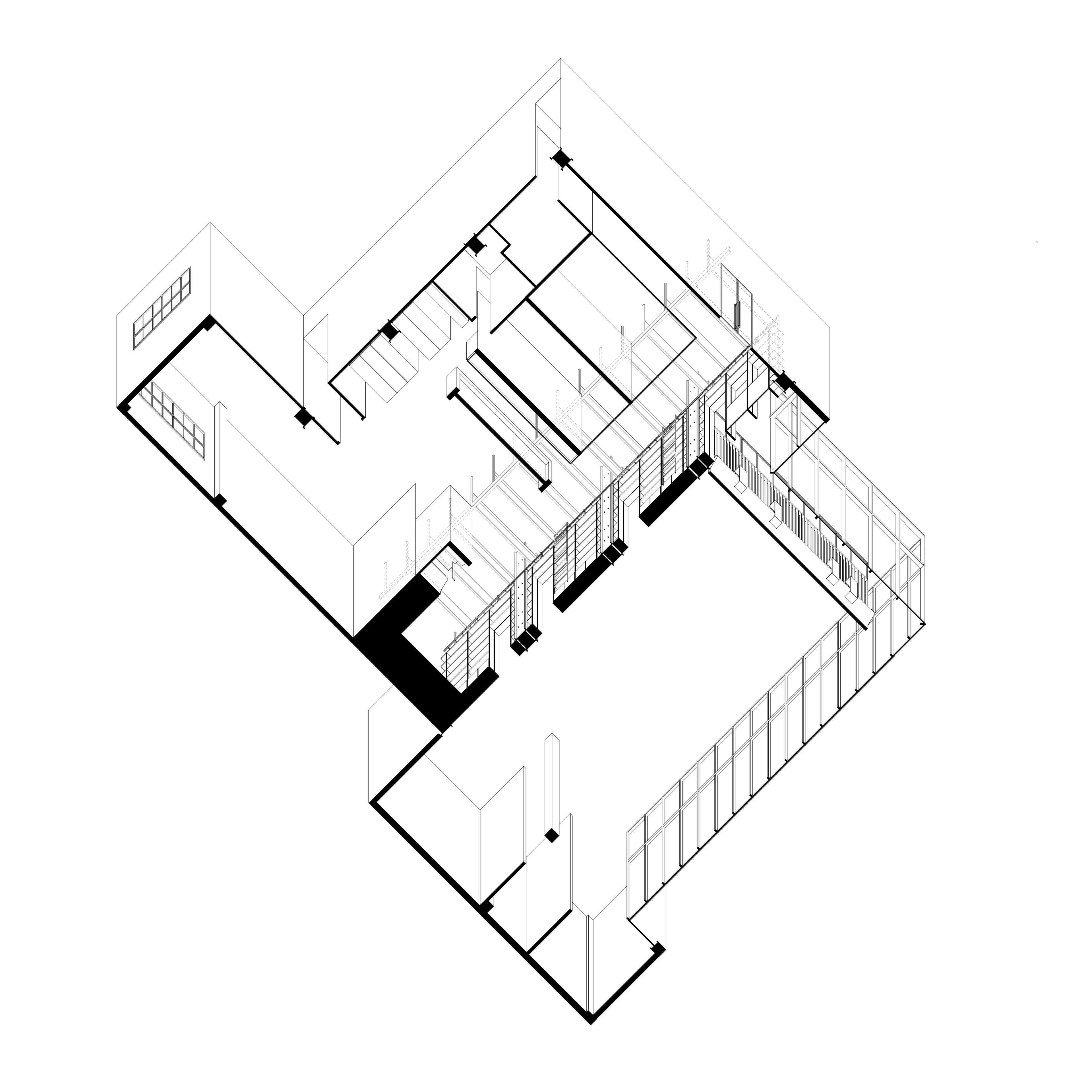 Hong Kong Design Centre Axonometric