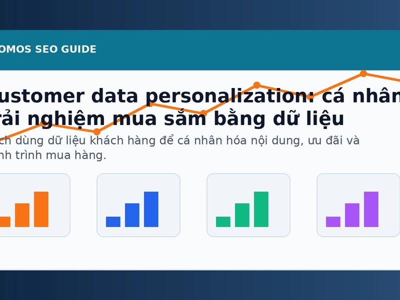 Customer data personalization: playbook RFM, lifecycle journey và offer cá nhân hóa