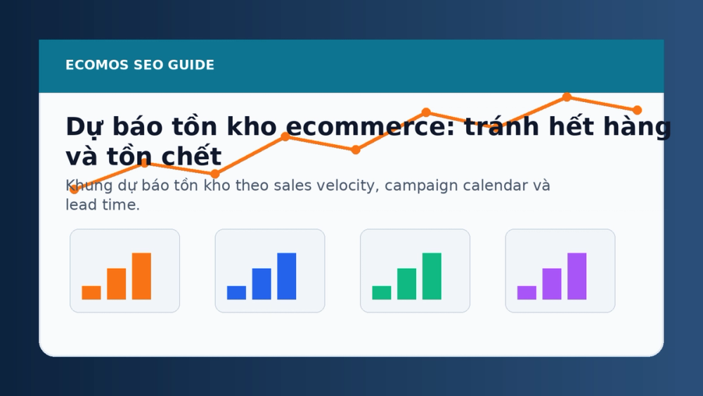 Ảnh minh họa dự báo tồn kho ecommerce