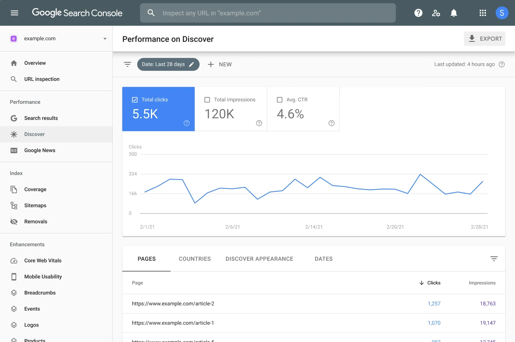 Google Analytics 4 and Search Console logos