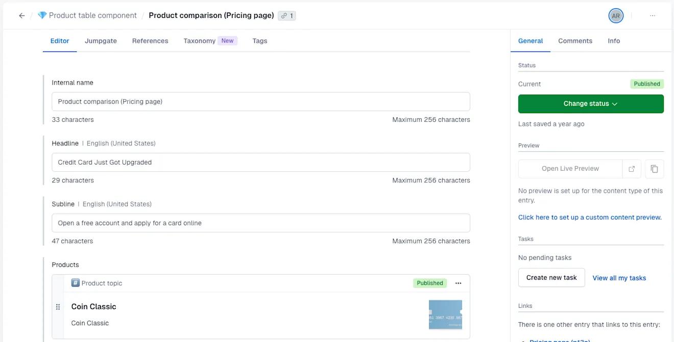 Contentful Editor