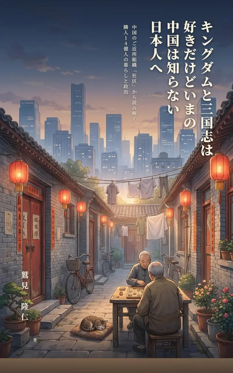 著書『キングダムや三国志は好きだけど、いまの中国は知らない日本人へ』を出版しました