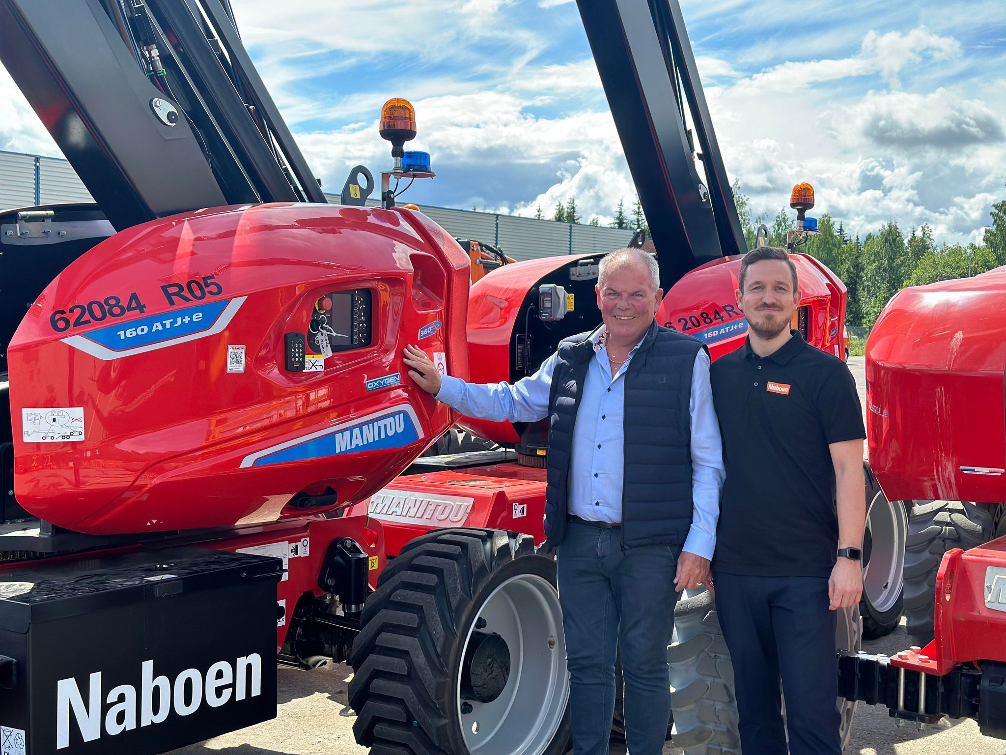 De første elektriske Manitou 160 ATJe + og 180 ATJe har kommet til ...