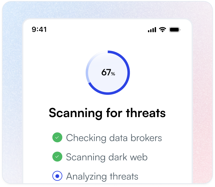Start with a free scan