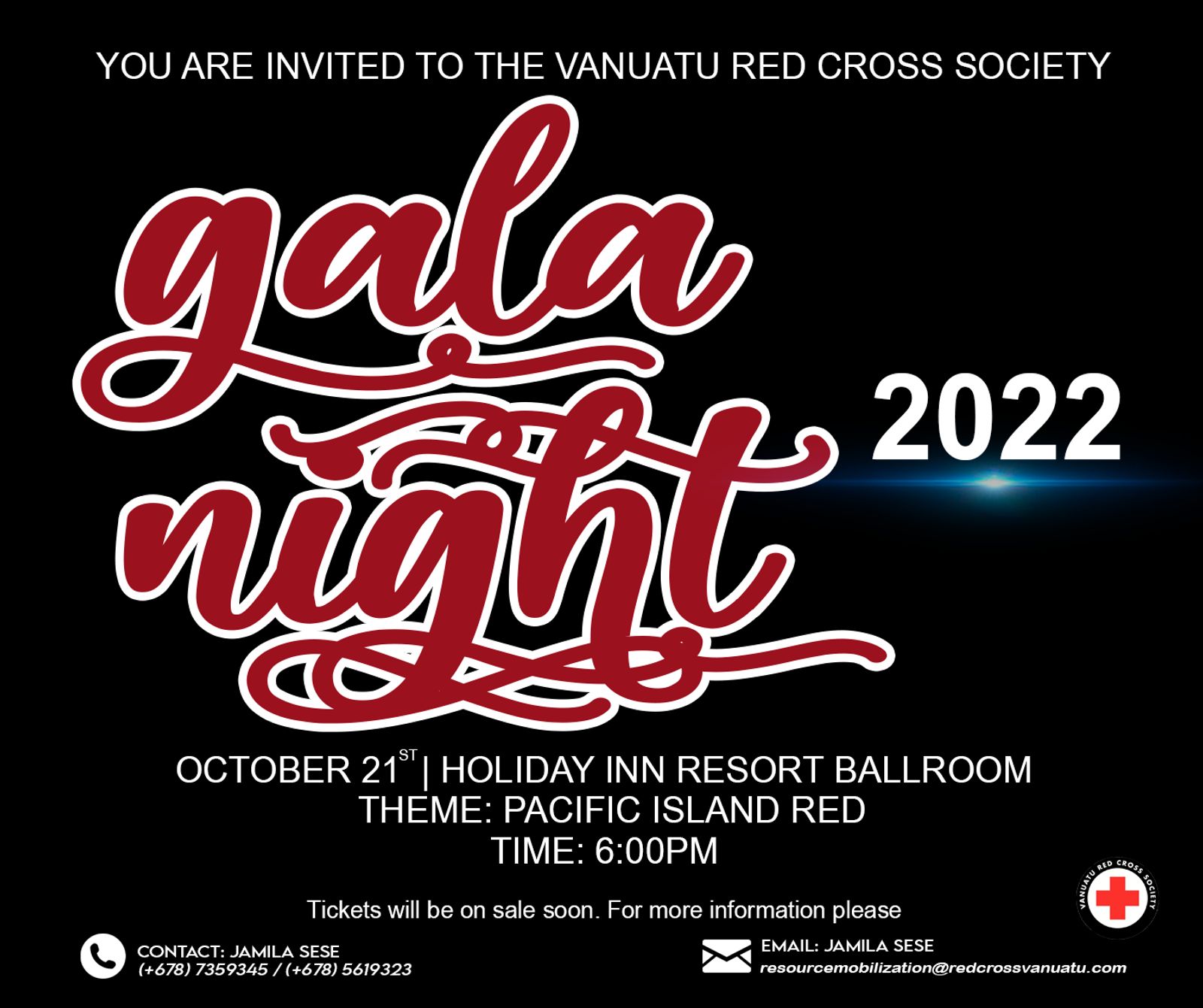 Tickets on sale SOON ! Keep your eye out for updates on this page !