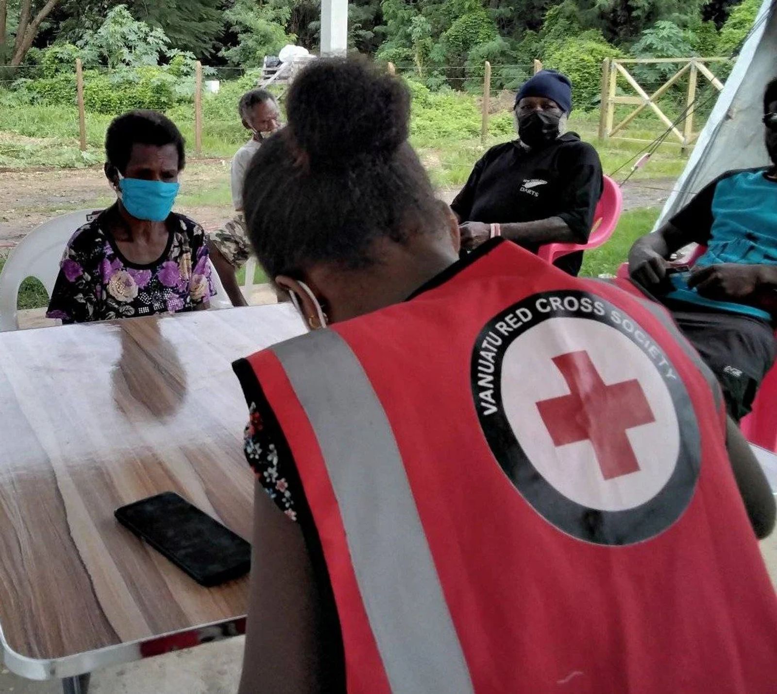 Vaccine roll out - VRCS Malampa Province.