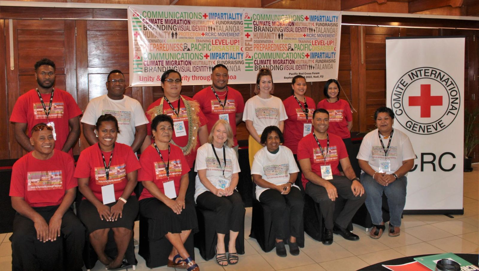 Participants of the Pacific Red Cross Forum at the Tanoa International Hotel in Nadi on September 5,2022.Photo. Salote Qalubau