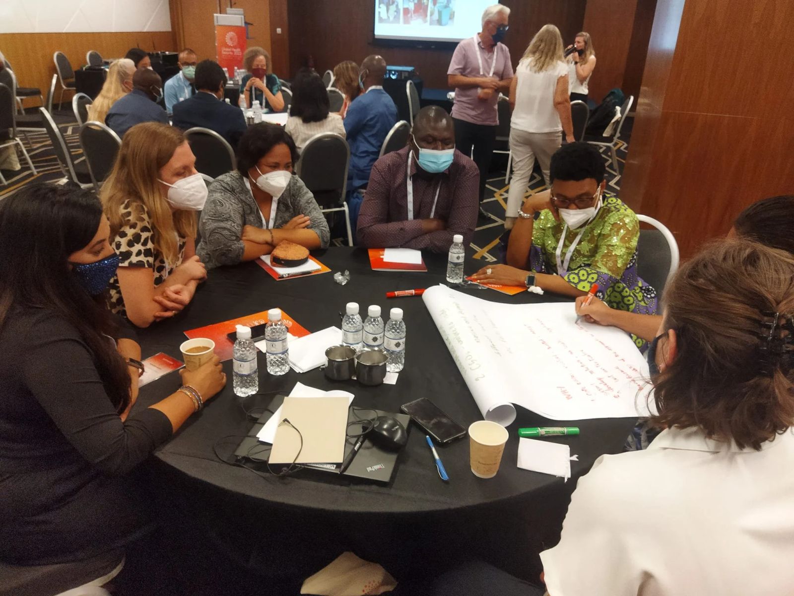 Group discussion - Global Health Security Conference Meeting in Suntec Singapore Convention & Exhibition Center. 1