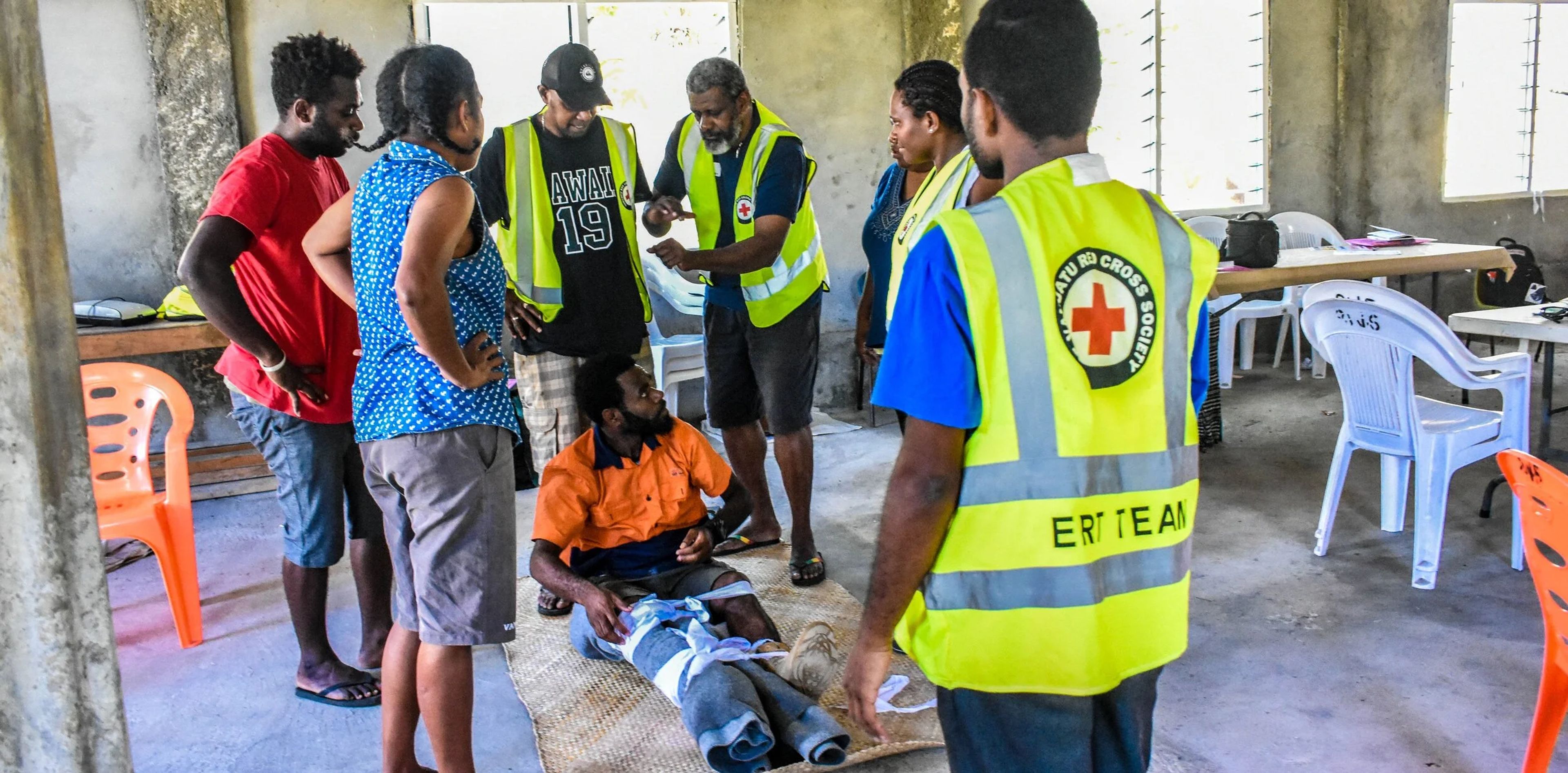 Red Cross First Aid Group Training