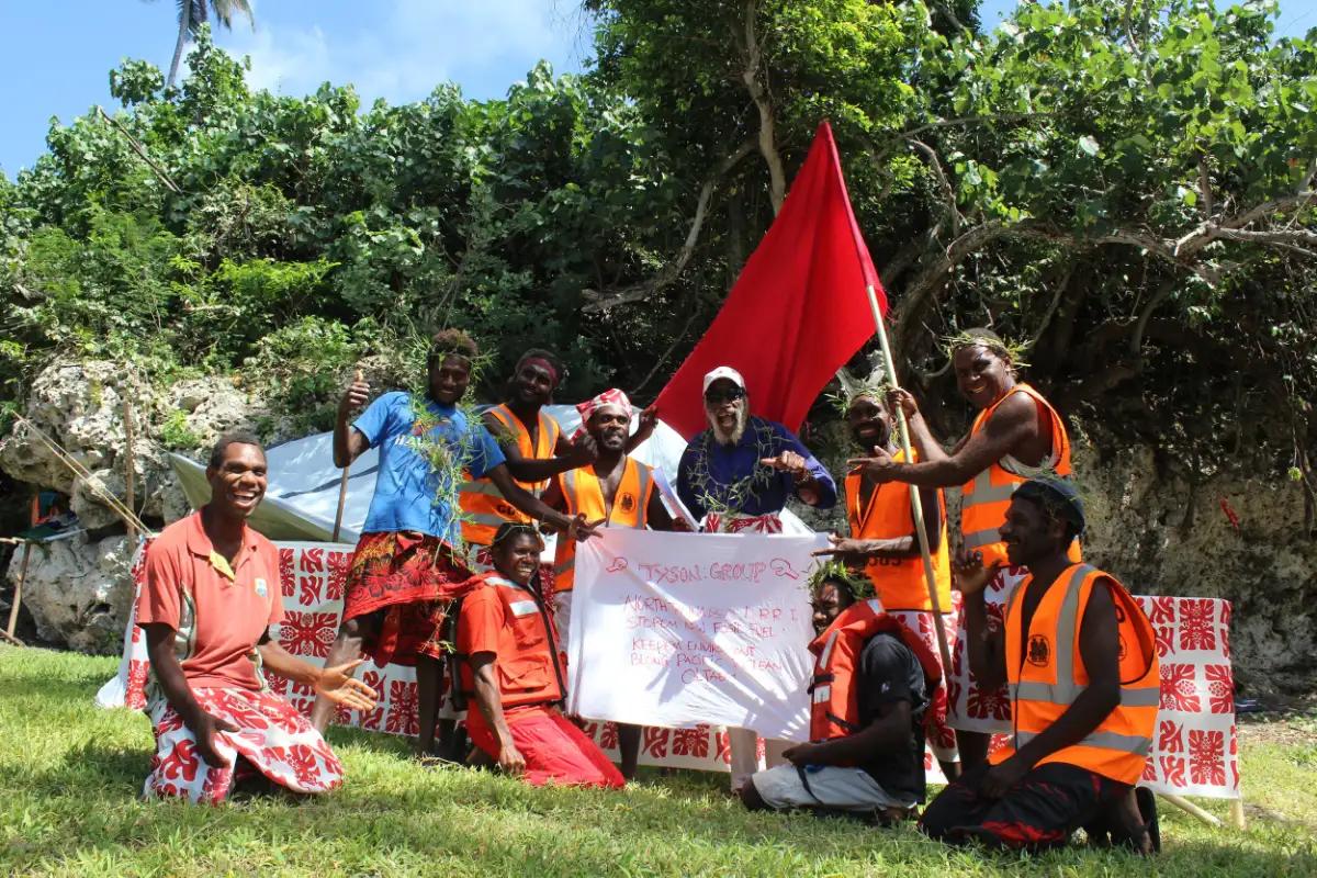 Vanuatu Red Cross Group Photo First Disaster Risk Reduction Camp