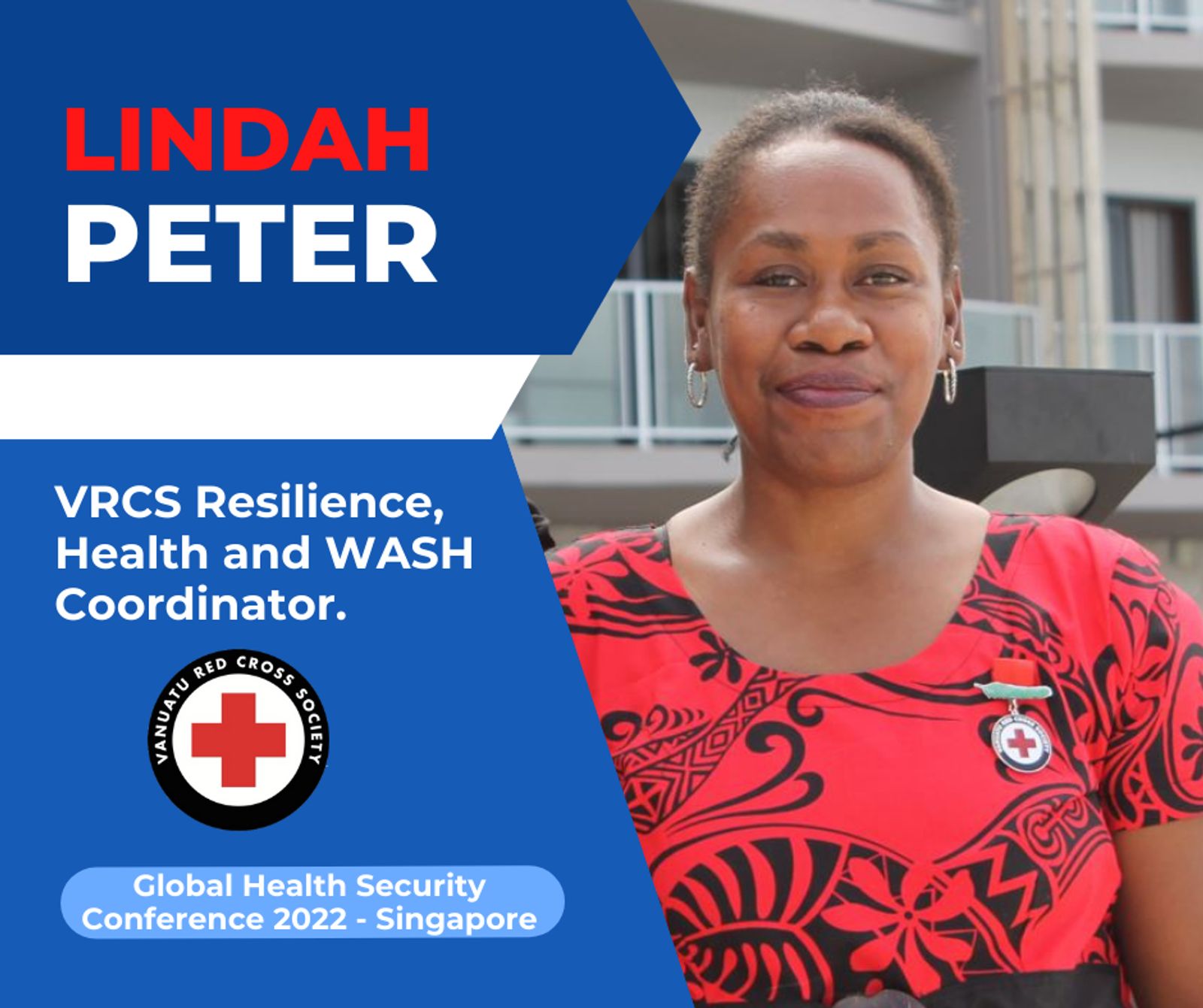 Resilience, Health and WASH Coordinator Miss. Lindah Peter.